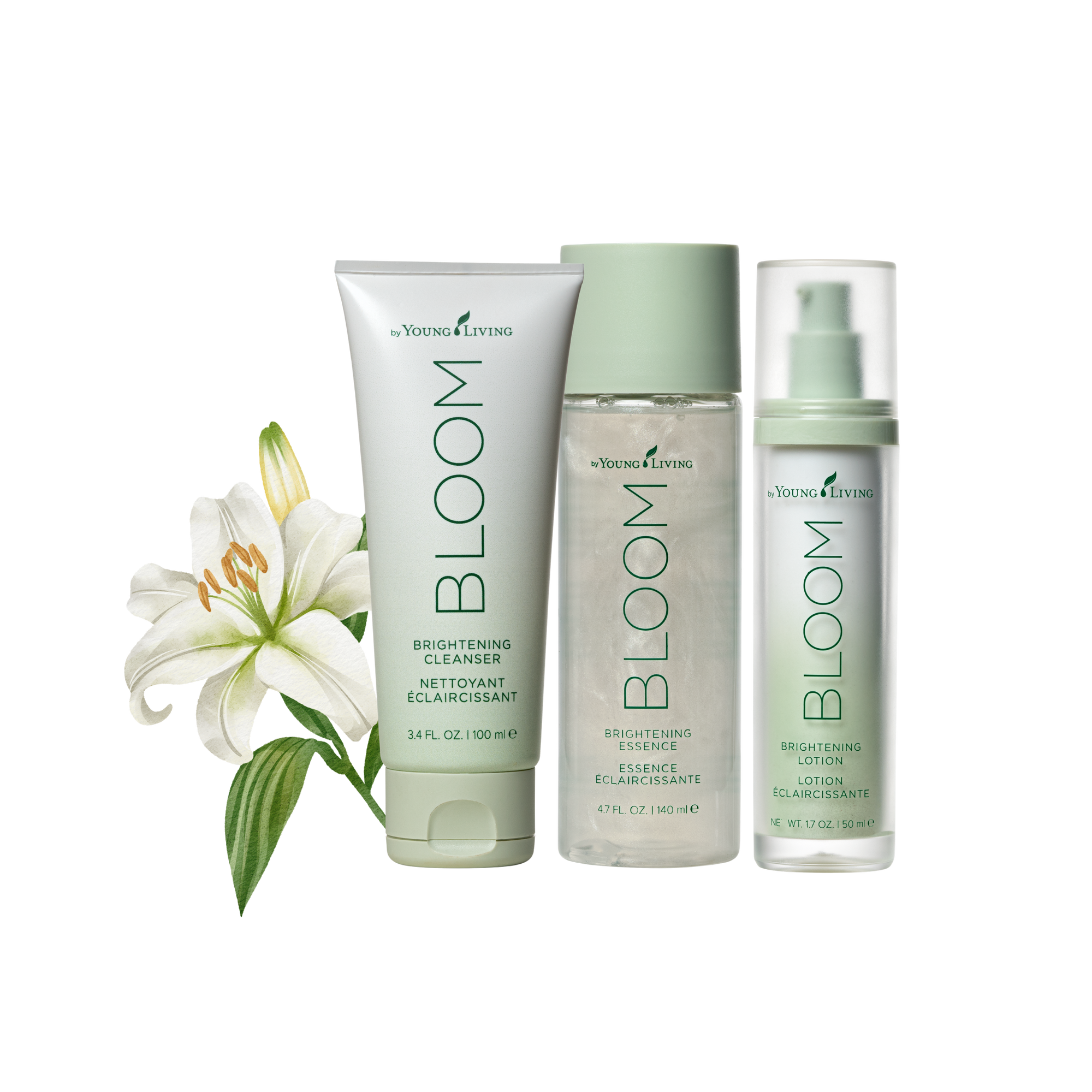 Bloom Brightening Skin Care Set