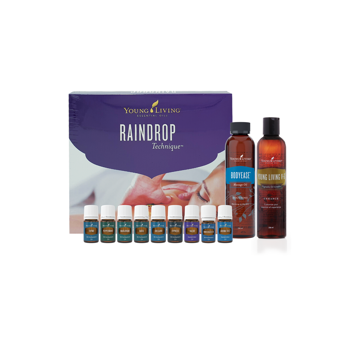 Raindrop Technique Essential Oil Collection by Young Living