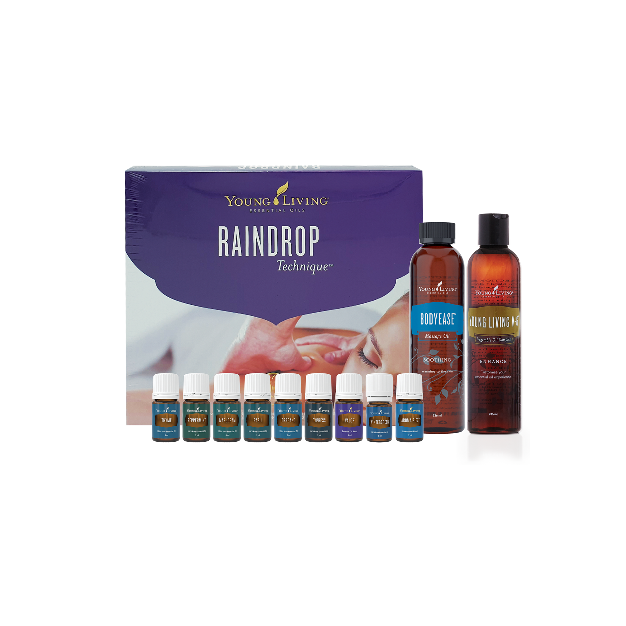 Raindrop Technique Essential Oil Collection