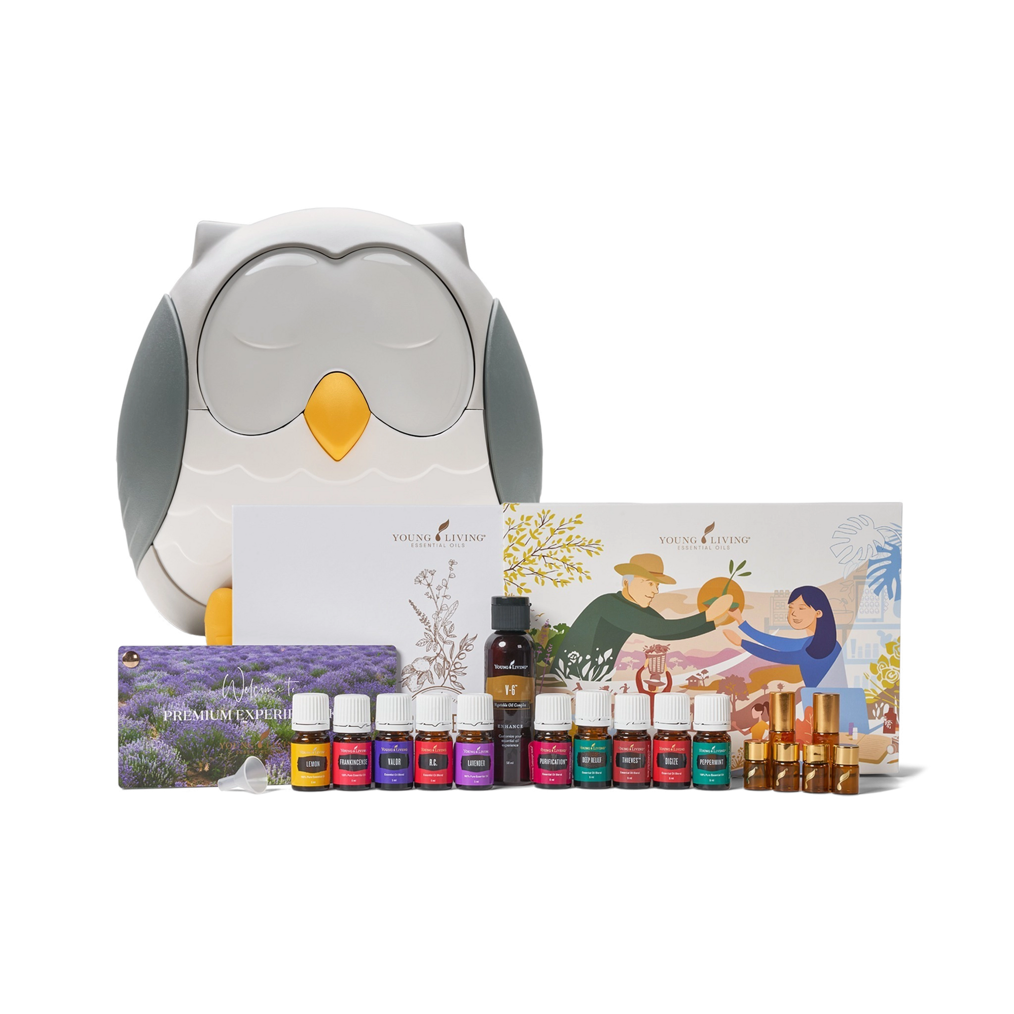 Premium Experience Kit with Owl Diffuser